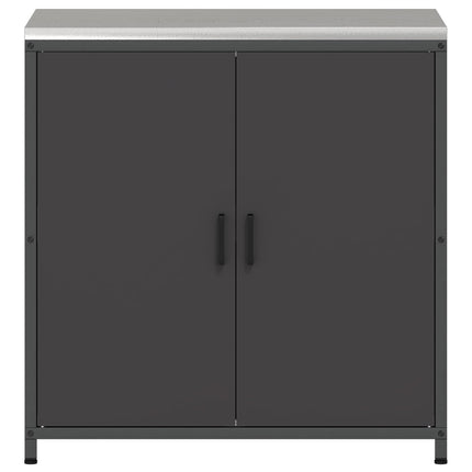 Köksförvaring HATTEM Svart 90 x 50 x 92 cm Stål