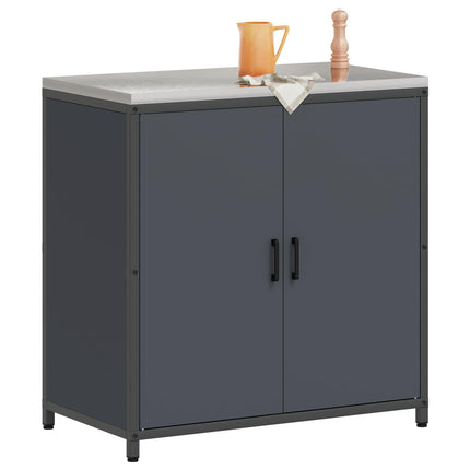 Köksförvaring HATTEM Antracit 90 x 50 x 92 cm Stål