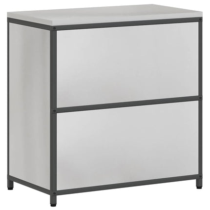 Köksförvaringsskåp HATTEM Silver 90 x 50 x 92 cm Stål