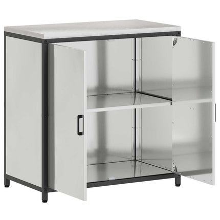 Köksförvaring HATTEM Silver 90 x 50 x 92 cm Stål