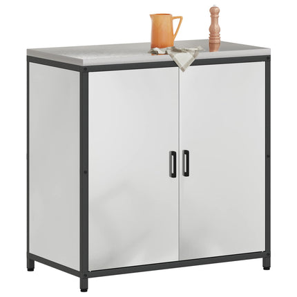 Köksförvaring HATTEM Silver 90 x 50 x 92 cm Stål