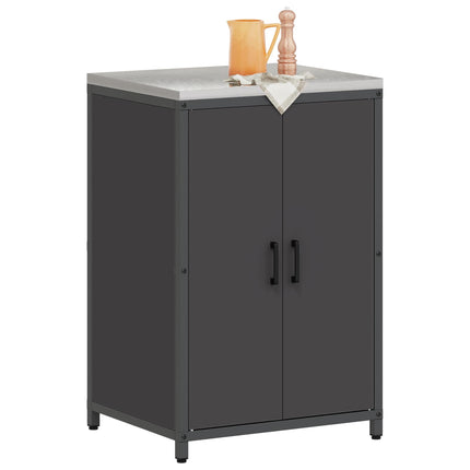 Köksförvaring HATTEM Svart 60 x 50 x 92 cm Stål