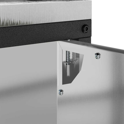 Köksförvaring HATTEM Silver 60 x 50 x 92 cm Stål