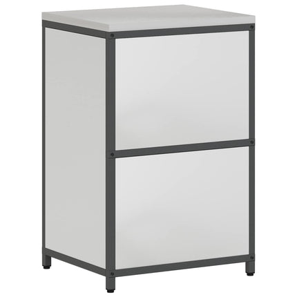 Köksförvaring HATTEM Silver 60 x 50 x 92 cm Stål