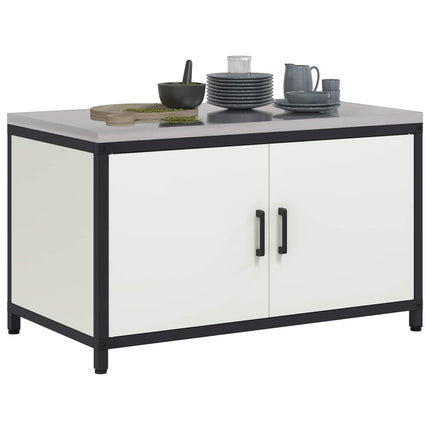 Köksförvaring HATTEM Vit 90 x 50 x 53 cm Stål