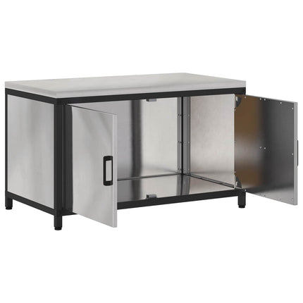 Köksförvaring HATTEM Silver 90 x 50 x 53 cm Stål