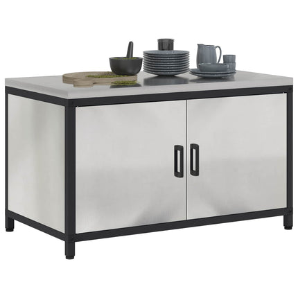 Köksförvaring HATTEM Silver 90 x 50 x 53 cm Stål