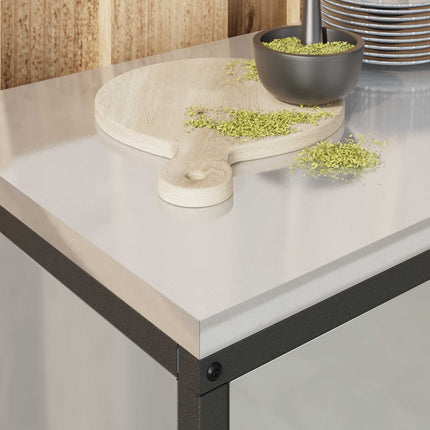 Köksförvaring HATTEM Silver 90 x 50 x 53 cm Stål