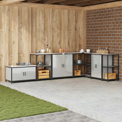 Köksförvaring HATTEM Silver 90 x 50 x 53 cm Stål