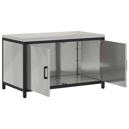 Köksförvaring HATTEM Silver 90 x 50 x 53 cm Stål