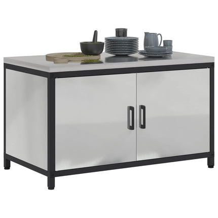 Köksförvaring HATTEM Silver 90 x 50 x 53 cm Stål