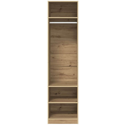 Garderob med hylla Artisan Ek 50 x 50 x 200 cm Konstruerat trä