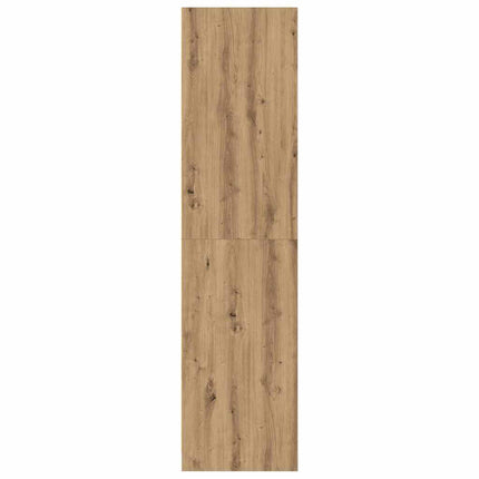 Garderob med hylla Artisan Ek 50 x 50 x 200 cm Konstruerat trä