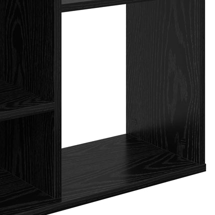 Rumsavskiljare Svart Ek 100 x 24 x 140 cm Konstruerat trä