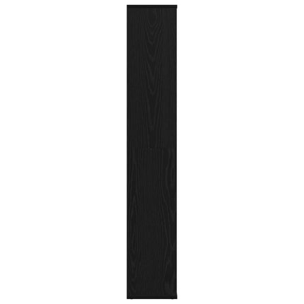 Rumsavskiljare Svart Ek 100 x 24 x 140 cm Konstruerat trä