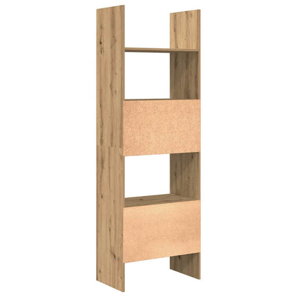 Bokskåp Artisan Ek 60 x 35 x 180 cm Konstruerat trä