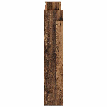 Skoskåp 2 pcs Gammalt trä 84 x 18 x 90 cm Konstruerat trä