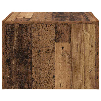 Kaffeebord Gammalt trä 50 x 50 x 35 cm Konstruerat trä