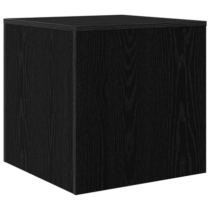 Kaffeebord 3 pcs Svart Ek Konstruerat trä