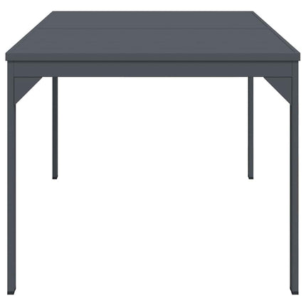 Ute middagsbord Fällbar Antracit 210 x 90 x 73 cm Stål