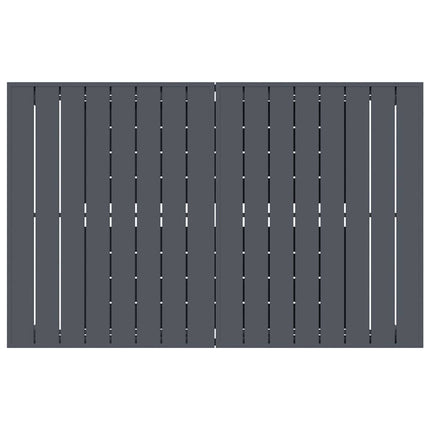 Ute middagsbord Fällbar Antracit 210 x 90 x 73 cm Stål