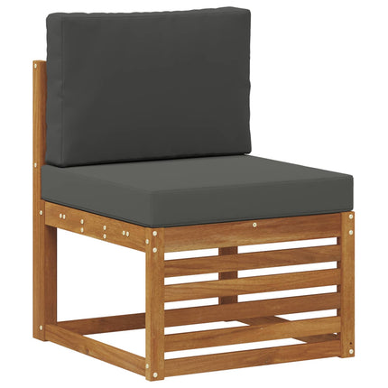 Soffgrupper med kudde 3 pcs Massivt Akaciaträ
