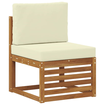Sektionsoffgrupp med kudde 4 pcs Naturlig och Grädde