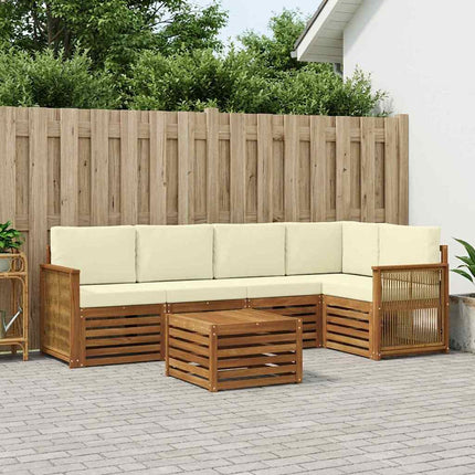 Sektionsoffgrupp med kudde 5 pcs Naturlig och Grädde