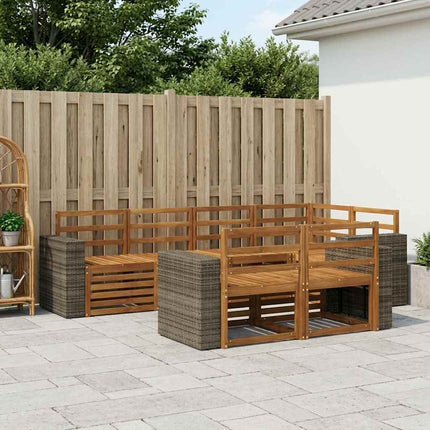 Sektionsoffgrupp 7 pcs Naturlig