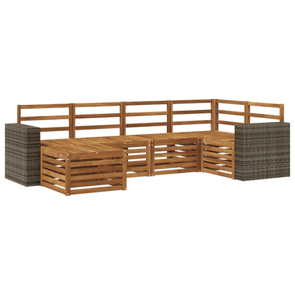Sektionsoffgrupp 6 pcs Naturlig