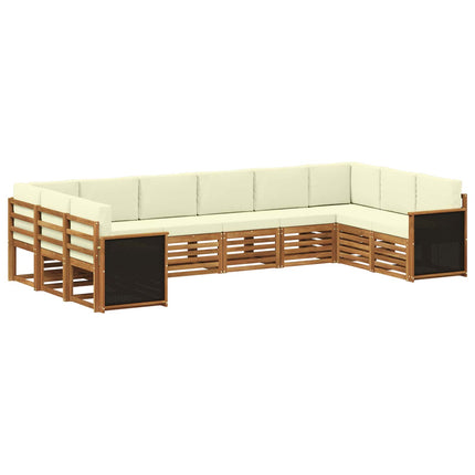 Sektionsoffgrupp med kudde 7 pcs Naturlig och Grädde