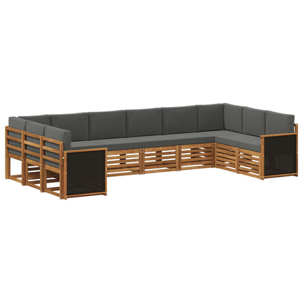 Sektionsoffgrupp med kudde 7 pcs Naturlig och Antracit