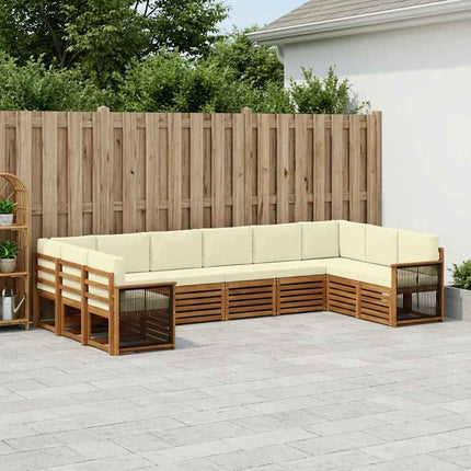 Sektionsoffgrupp med kudde 7 pcs Naturlig och Grädde