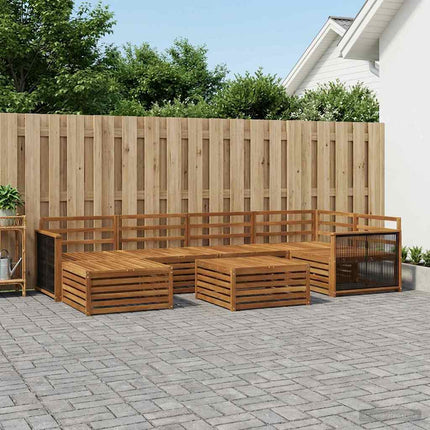 Utomhussoffset 7 st Naturlig