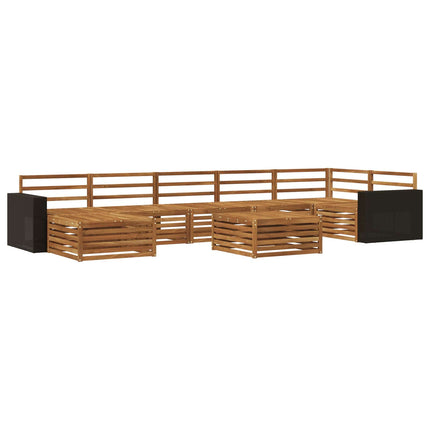Utomhussoffset 8 st Naturlig