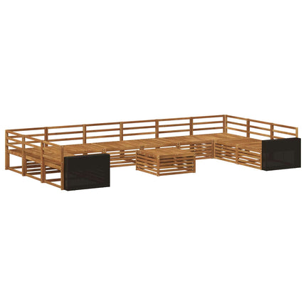 Soffgrupper 11 pcs Massivt Akaciaträ