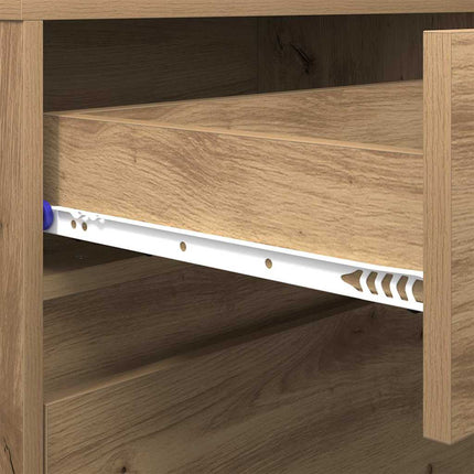 TV Enheter 2 pcs Artisan Ek 180 x 34 x 50 cm Konstruerat trä