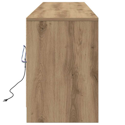 TV Enheter 2 pcs Artisan Ek 180 x 34 x 50 cm Konstruerat trä
