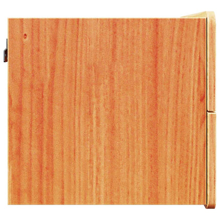 Sängbord med låda Vaxbrun 39 x 34 x 33 cm Massiv furu