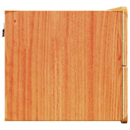 Sängbord 2 st Brun 39 x 34 x 33 cm Massiv furu