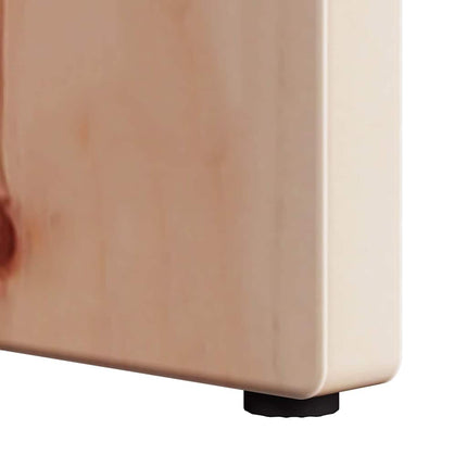 Kaffeebord Naturfärg 80 x 50 x 31 cm Massiv furu