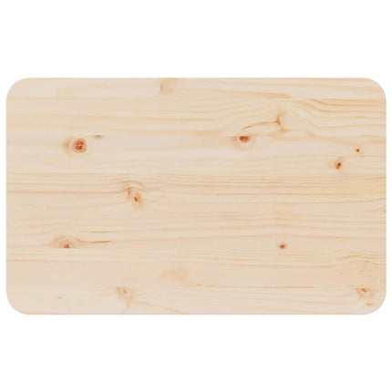 Kaffeebord Naturfärg 80 x 50 x 31 cm Massiv furu