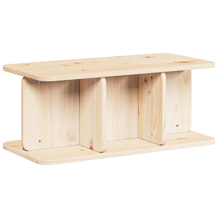 Kaffeebord Naturfärg 80 x 39,5 x 33,5 cm Massiv furu