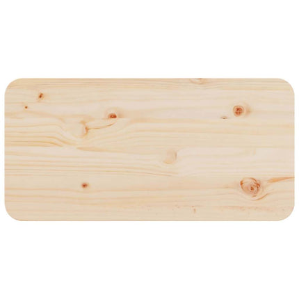 Kaffeebord Naturfärg 80 x 39,5 x 33,5 cm Massiv furu