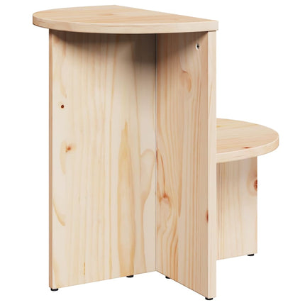 Kaffeebord Naturfärg 50 x 40 x 50 cm Massiv furu