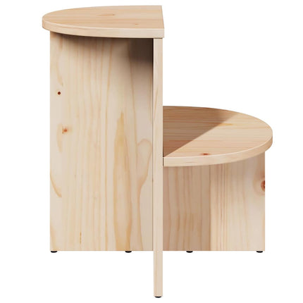 Kaffeebord Naturfärg 50 x 40 x 50 cm Massiv furu