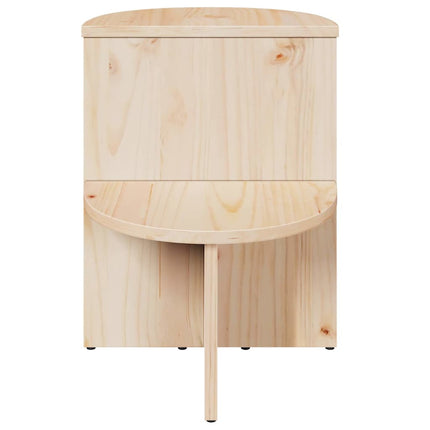 Kaffeebord Naturfärg 50 x 40 x 50 cm Massiv furu