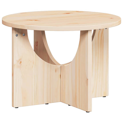 Kaffeebord Naturfärg 50 x 50 x 35 cm Massiv furu