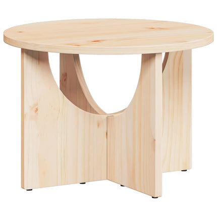 Kaffeebord Naturfärg 50 x 50 x 35 cm Massiv furu