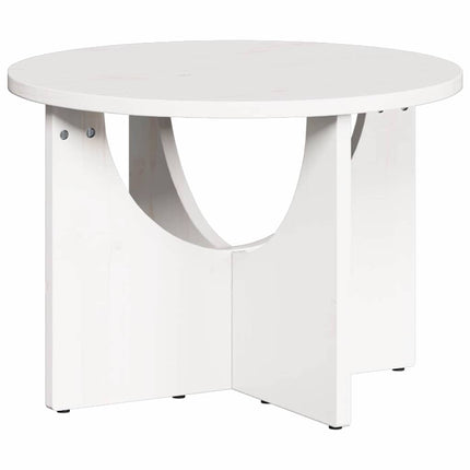 Kaffeebord Vit 50 x 50 x 35 cm Massiv furu